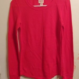 MOSSIMO Red Thermal Long Sleeve